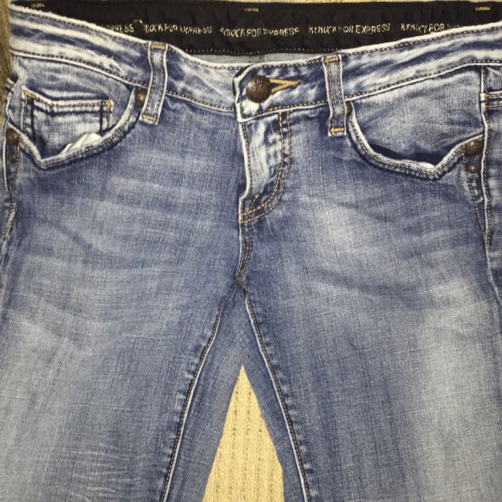 Boot cut jeans